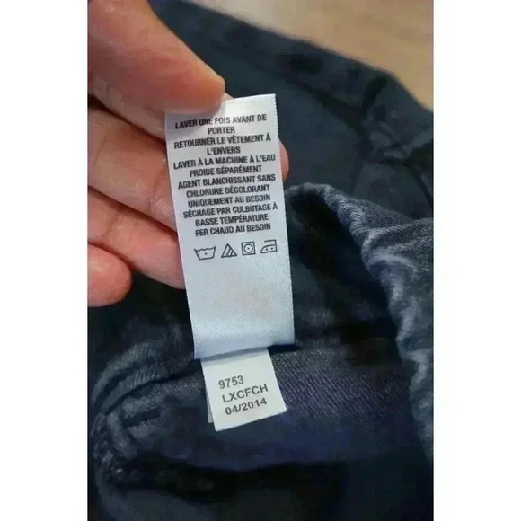 Aeropostale Bree High-Rise Cropped Jeggings, Size Large, Dark Wash - Picture 11 of 16